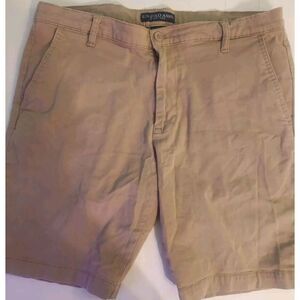 U.S. Polo Assn. Activate Stretch Mens Shorts 34 Khaki‎ Color